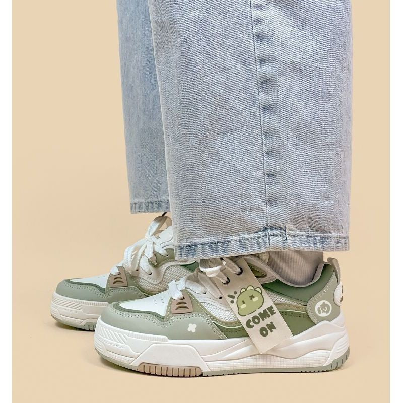 Hong Kong Style plate-forme papa chaussures femme Niche sport loisirs