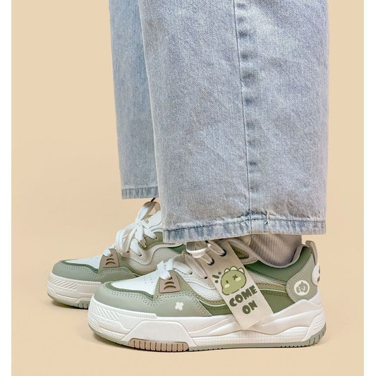 Hong Kong Style plate-forme papa chaussures femme Niche sport loisirs