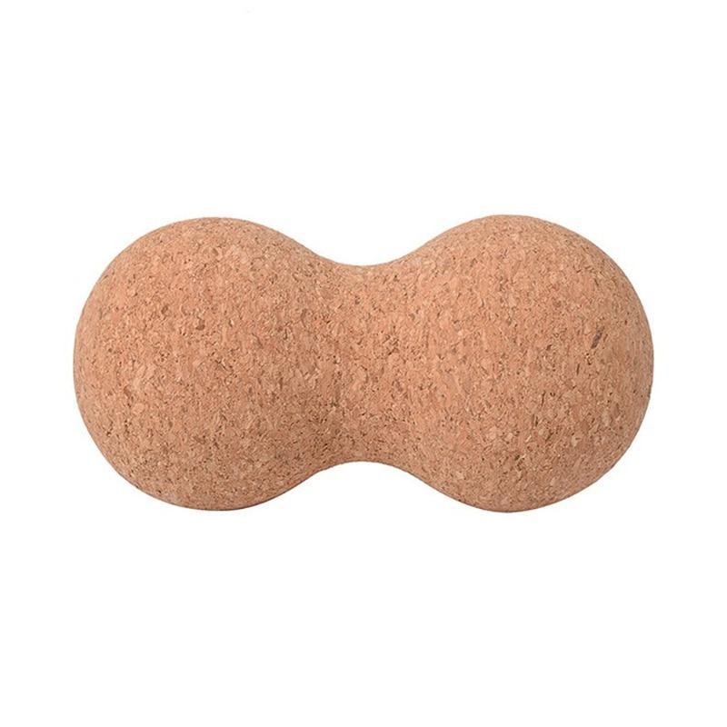 Pilar de yoga con bola de maní de corcho