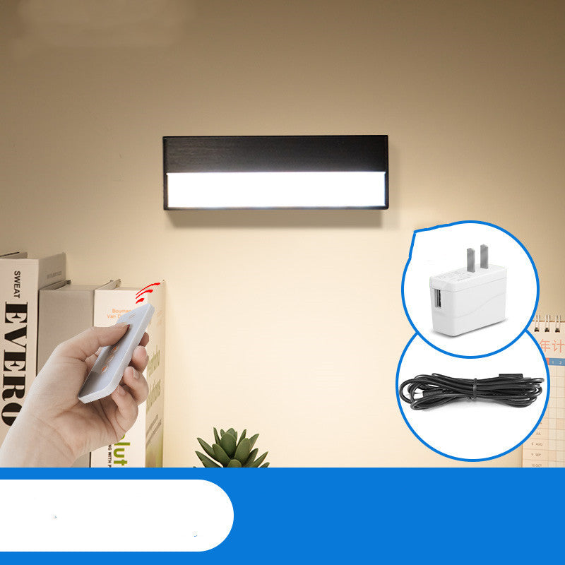 Lámpara de mesa pequeña magnética con protección para los ojos