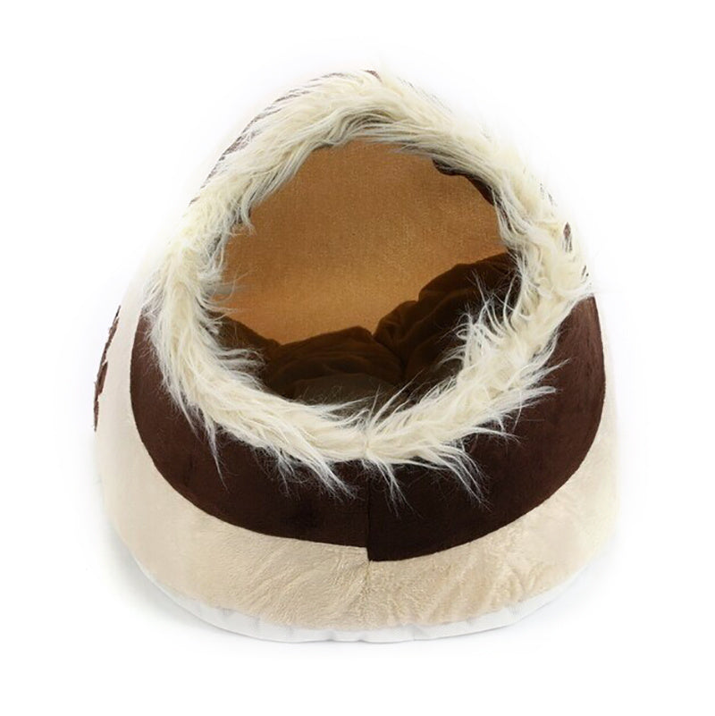 Perrera de leopardo, arena para gatos, casa para perros, cama para perros, cama para gatos, suministros para camas para mascotas