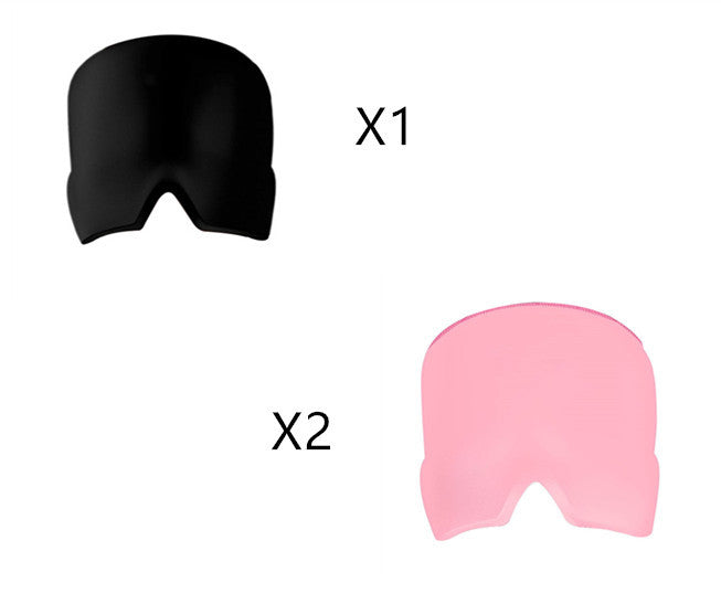 Mascarilla para ojos en gel para aliviar el dolor de cabeza