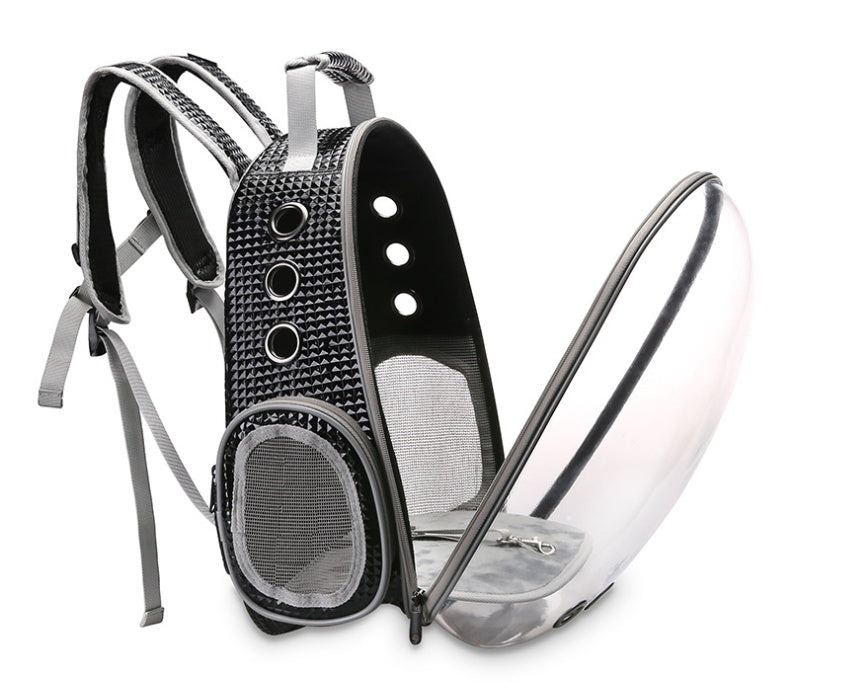 Bulle portative de transporteur de sac à dos de chiot d'animal de compagnie, nouvelle conception de Capsule spatiale sac à main de sac à dos de lapin de tourisme de 360 ​​degrés