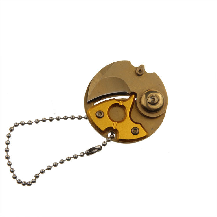 Couteau de survie de camping en acier inoxydable
