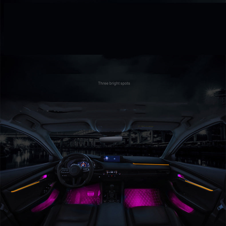 Pour Mazda 64 couleur voiture Design intérieur Modification gaz lumière d'ambiance