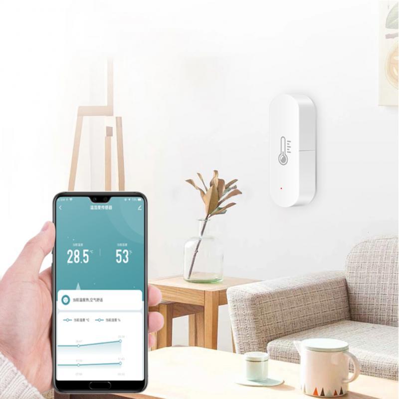 Doodle Zigbee Higrógrafo Wifi Aplicación inteligente Control remoto por voz Aleax