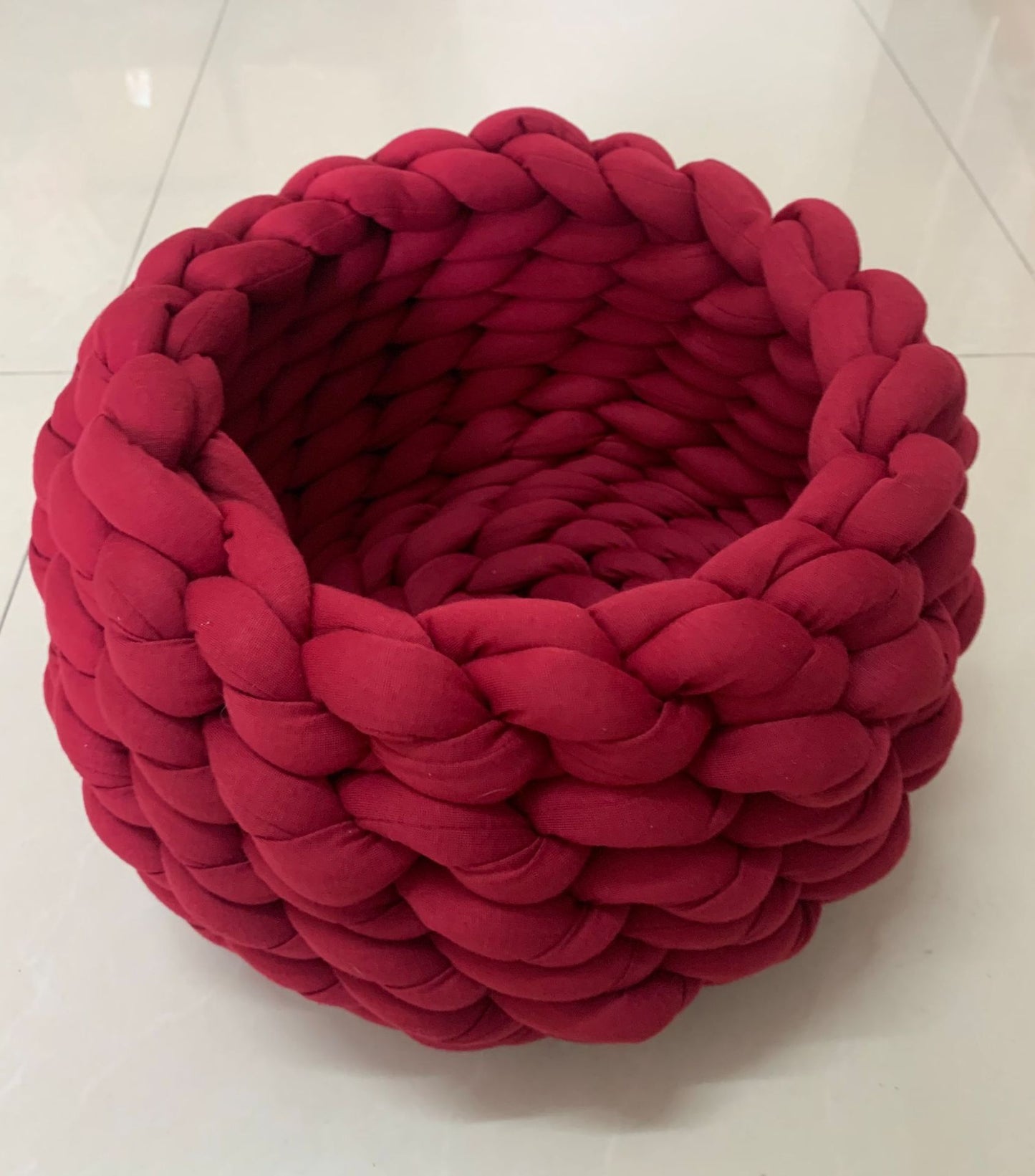 Coussin de maison pour chat, doux et Long, en peluche, tapis chaud pour animaux de compagnie, chenil mignon, panier de couchage, lit rond, moelleux, confortable au toucher, produits pour animaux de compagnie
