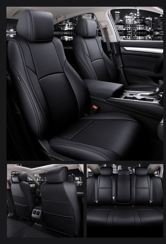 Housse de coussin de siège en cuir Binzhi Haoying