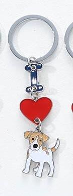 Ins Love Dog Pendant Bag Keychain