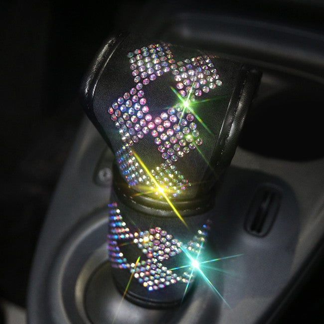 Ceinture de sécurité pour frein à main en diamant, épaulière, poignée de perçage à chaud, couverture complète de volant en diamant, couverture de rétroviseur