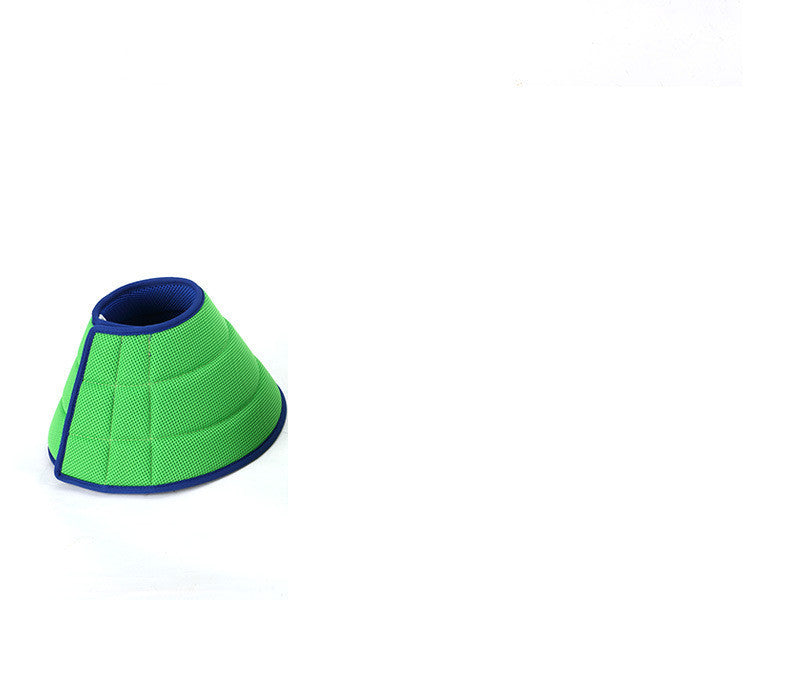 Collar antimordida para perros y gatos, collares de recuperación médica para mascotas, cubierta de protección transparente para mascotas, Collar isabelino circular para suministros para mascotas