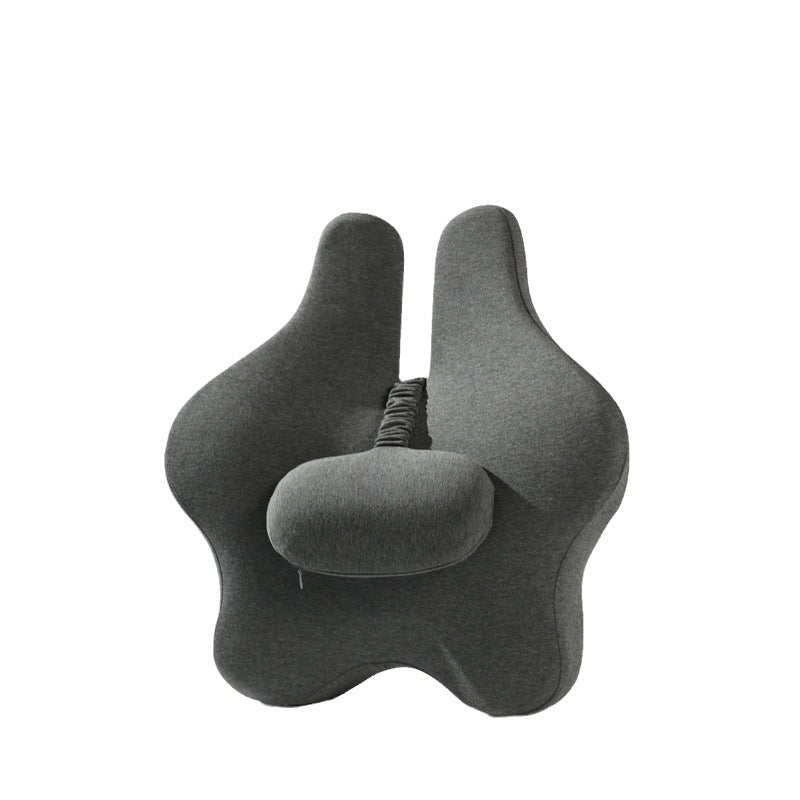 Coussin de voiture réglable en mousse à mémoire de forme, support de taille