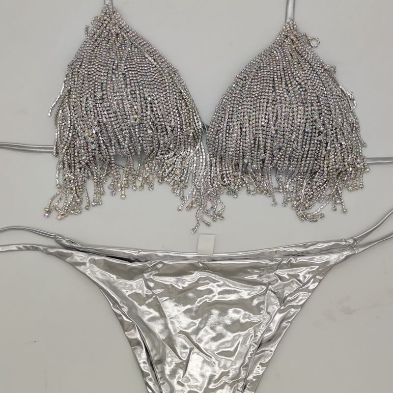 Nouveau Diamant maillot de bain diamant coulant diamant Bikini nuit 
