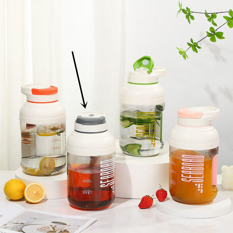 Exprimidor de frutas pequeño, portátil, eléctrico, de gran capacidad, con taza de jugo