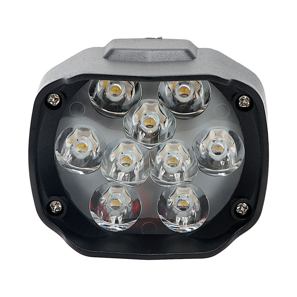 L15 Faros LED para motocicleta Luces externas para automóvil eléctrico 9 Cuentas 18 Cuentas Luces Dobles Destacados Focos concentrados de 9 V-85 V