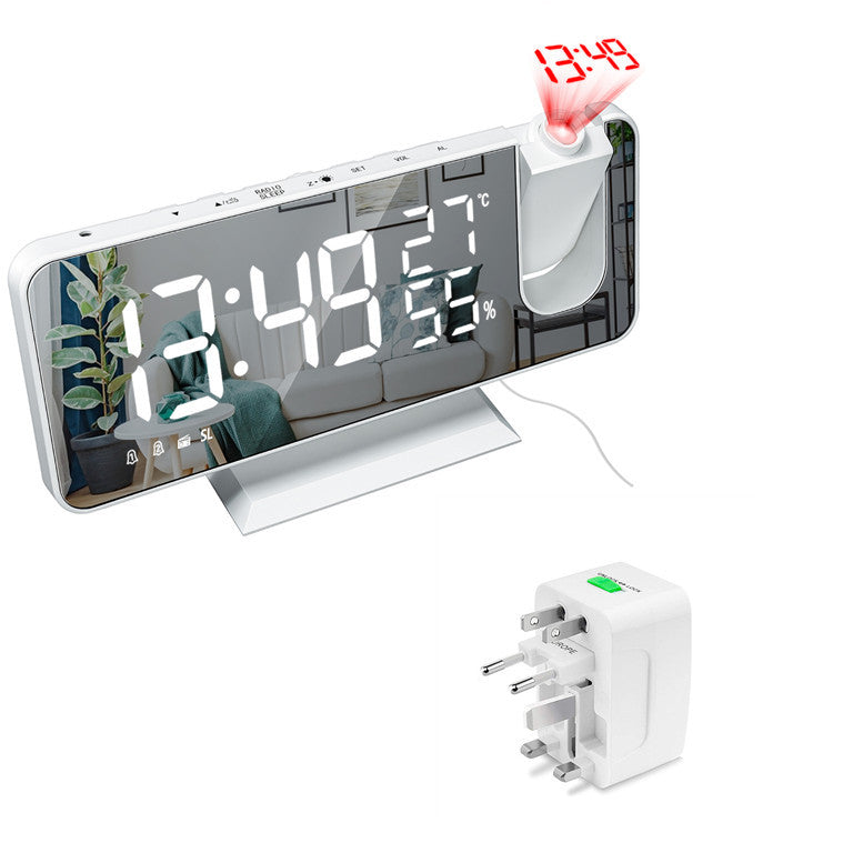 Réveil multifonctionnel à projection radio