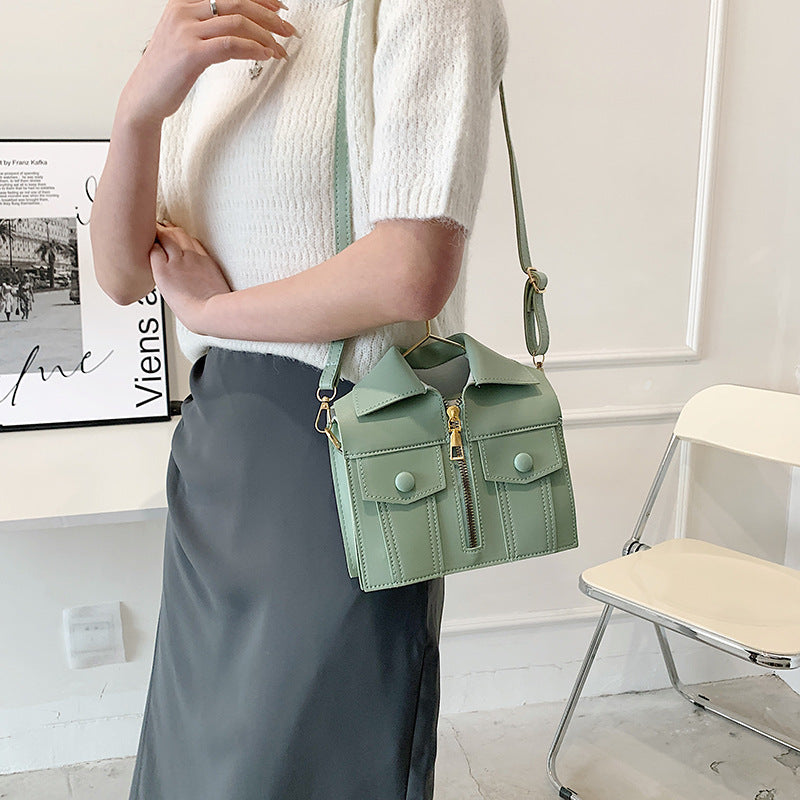 Veste tridimensionnelle d'été pour vêtements, petit sac carré à bandoulière