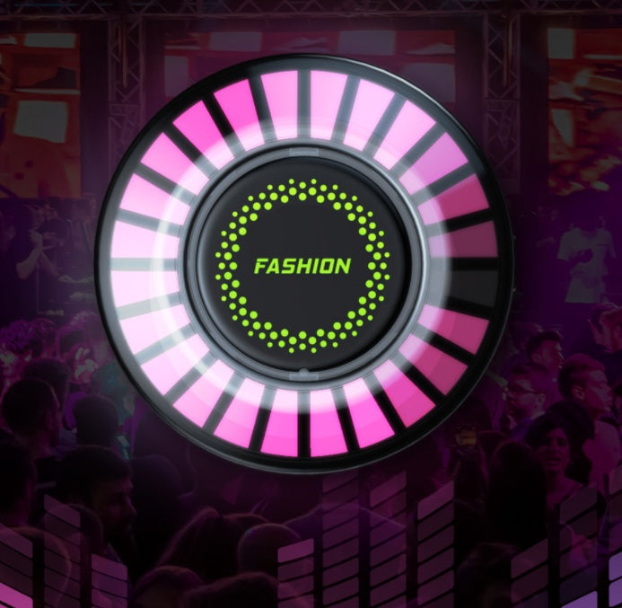 Lumière d'ambiance LED Rgb pour aromathérapie dans la voiture, capteur de couleur magique, lumière intelligente à commande vocale, lumière de rythme musical