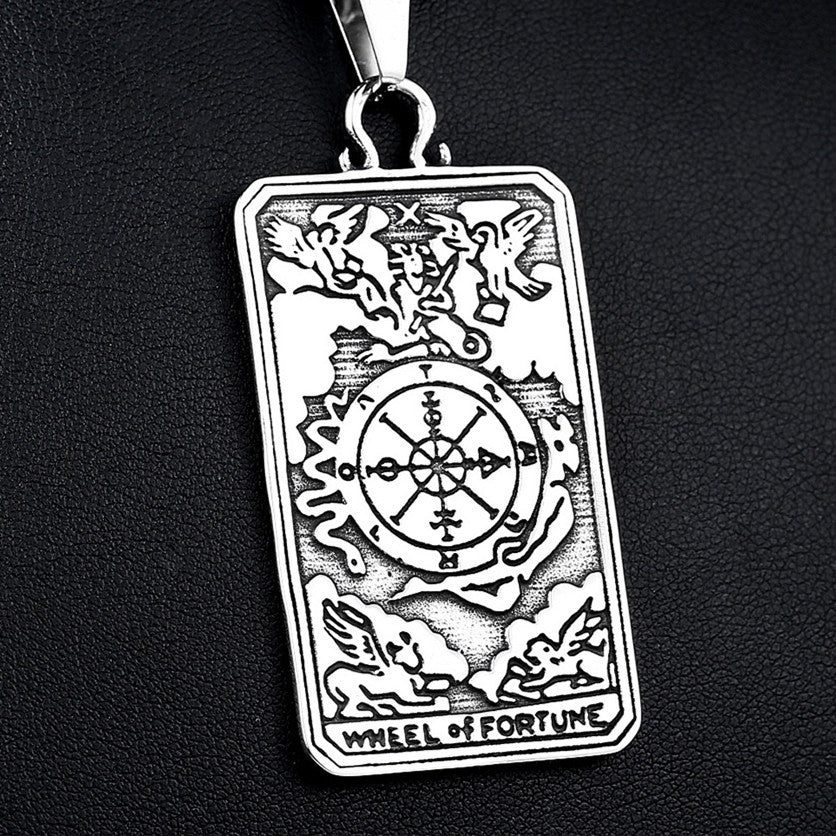 Men's Fashion Personality Retro Stainless Steel Pendant Necklace
