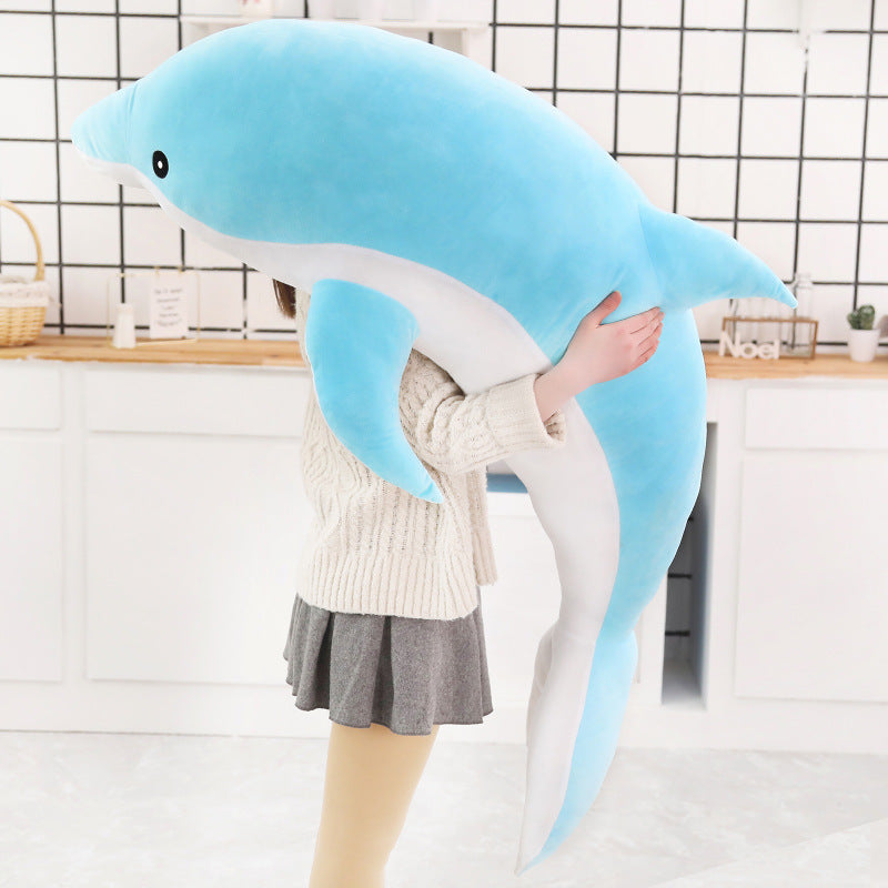 Jeu en peluche dauphin