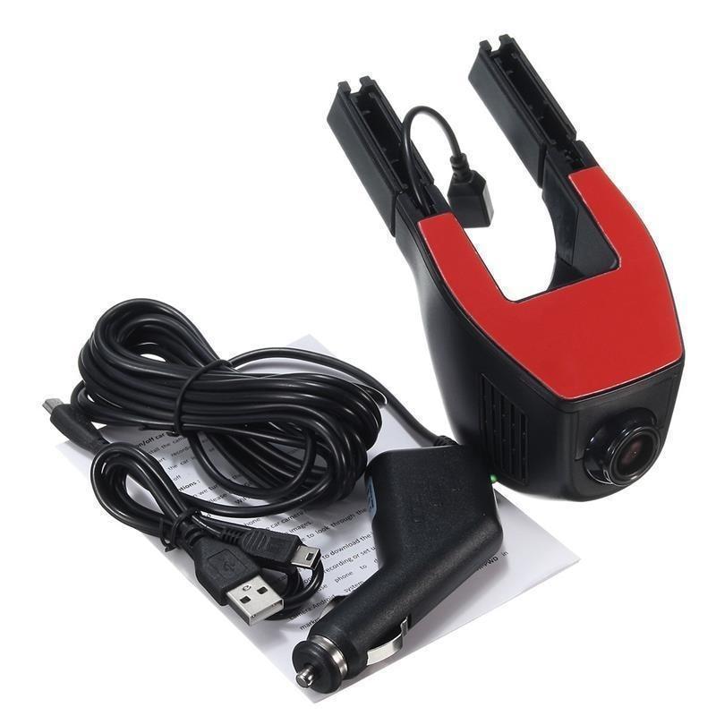 Vision nocturne de la caméra de tableau de bord DVR WIFI HD 1080P