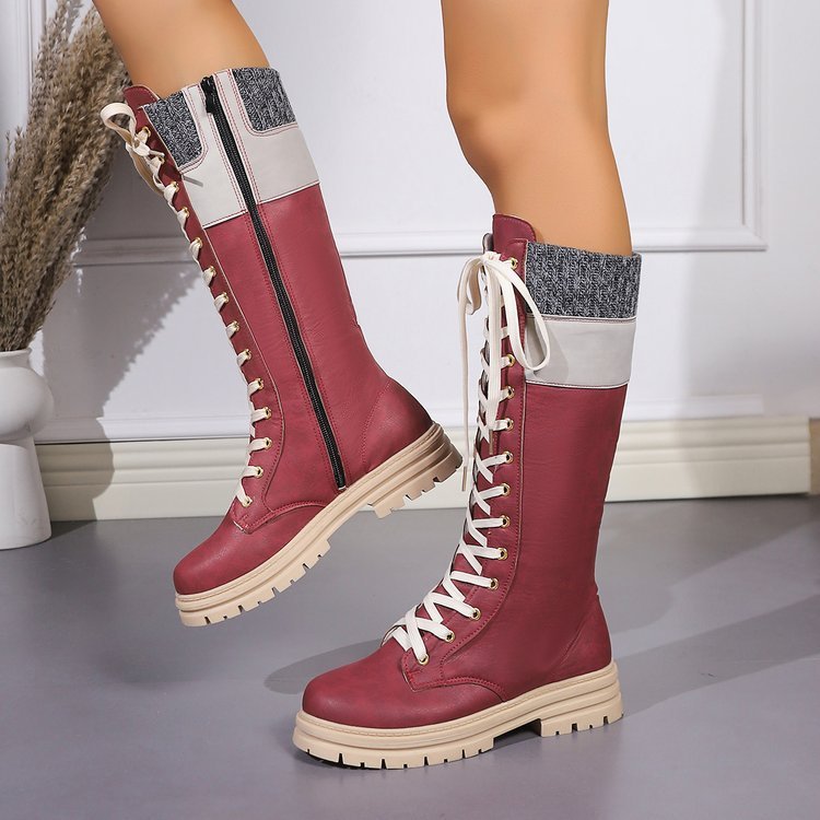 Bottes hautes amincissantes grande taille pour femmes