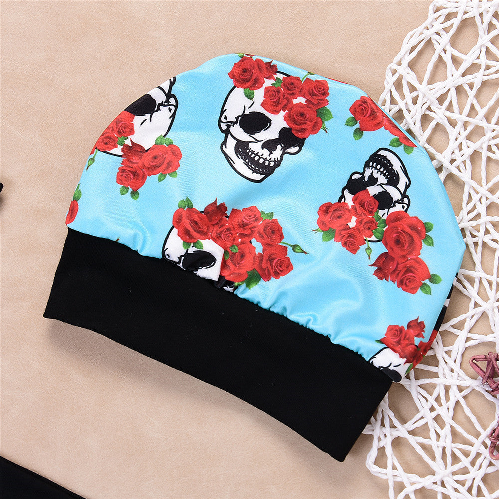 Conjunto de cuatro piezas para bebé de Halloween 