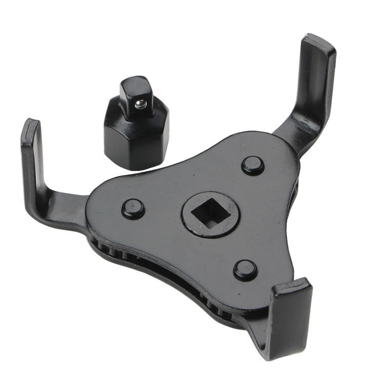 Llave para filtros de máquina plana de tres mordazas