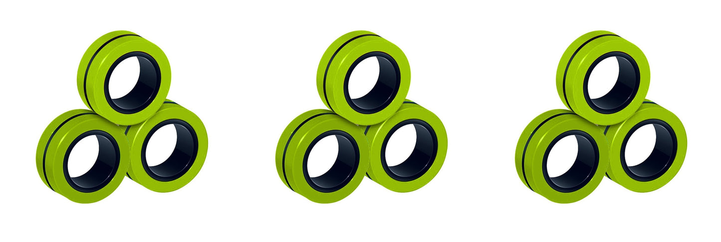 Anillo giratorio de dedo magnético