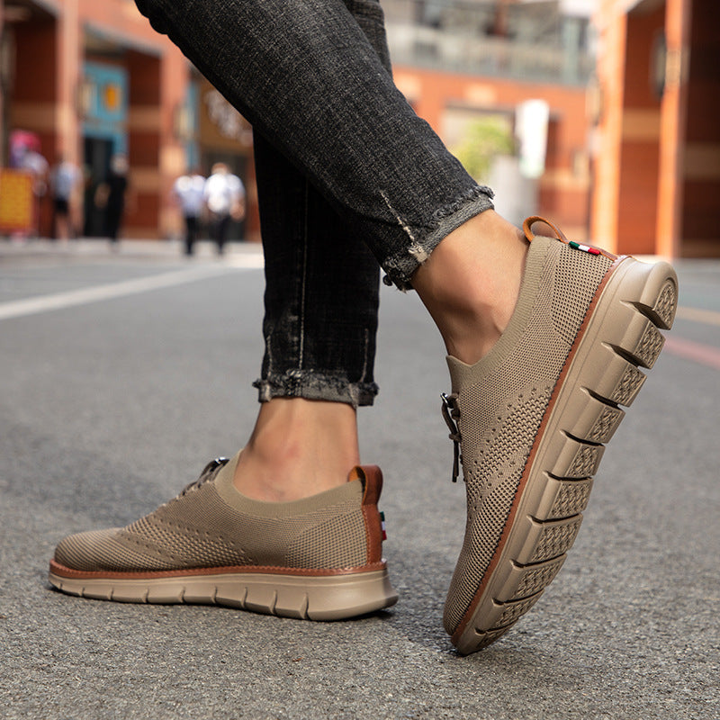 Chaussures d'été pour nouveau papa, style britannique