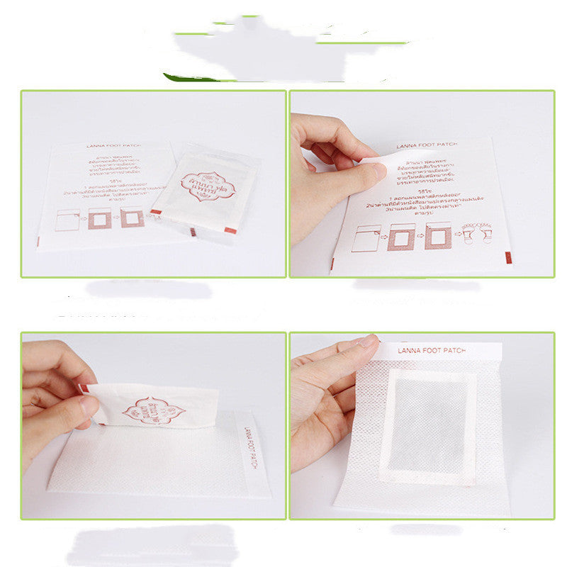 Patch pour soulager la fatigue des pieds, un paquet de 10 patchs pour les pieds