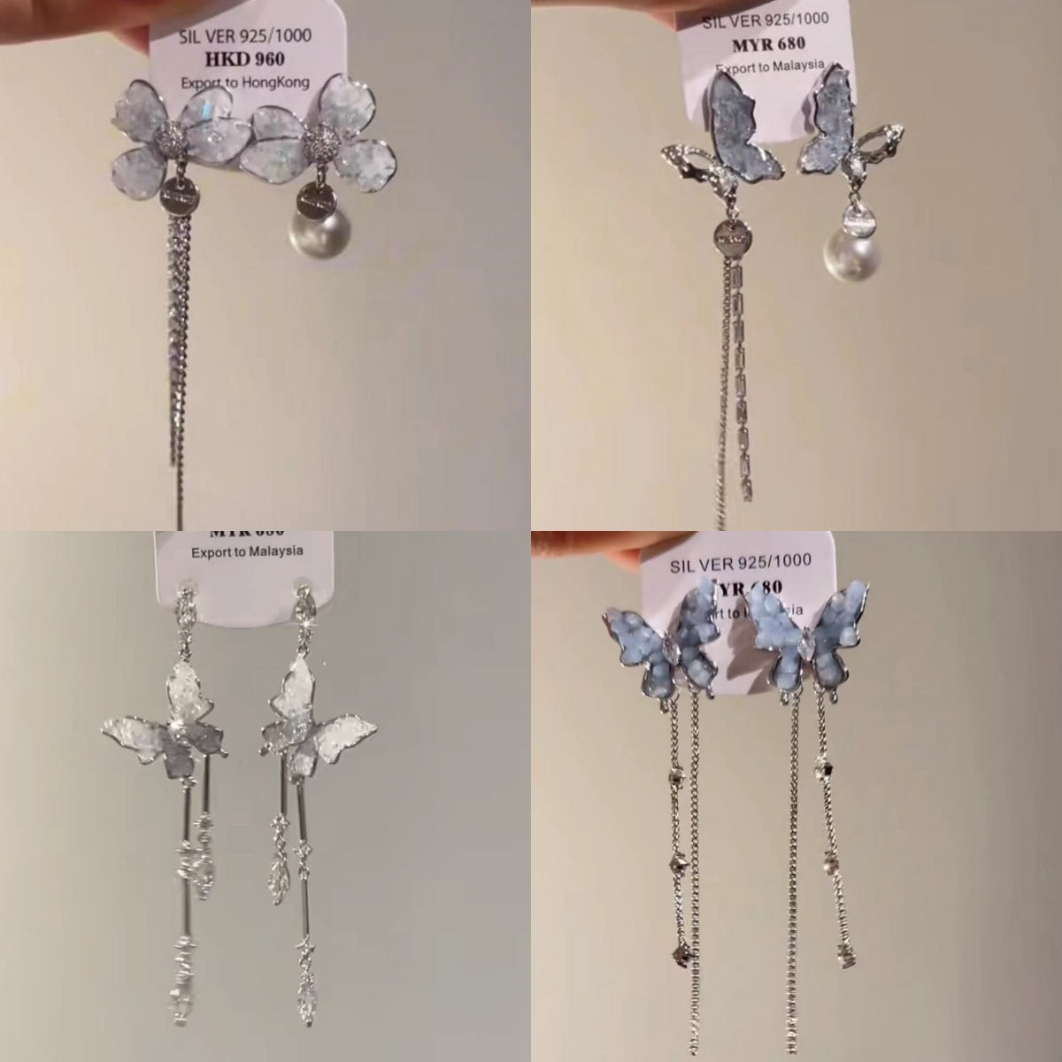 High Sense Light Luxury Temperament New Summer Exquisite Special Interest Earrings Women