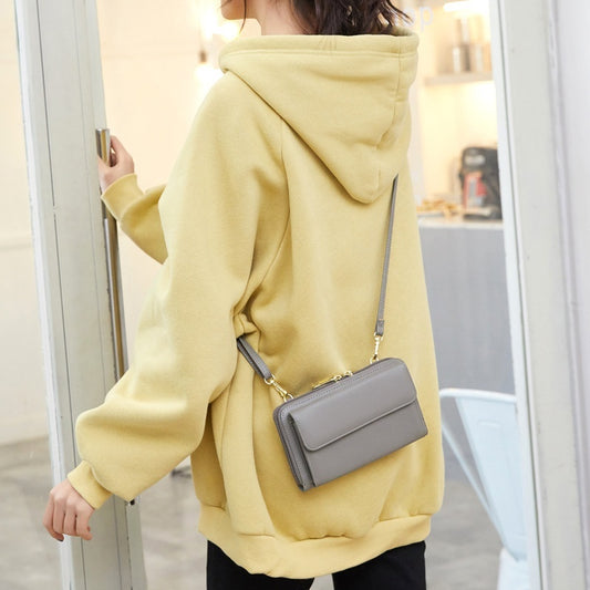 Anti-Theft Credit Card Touch Screen Phone Bag All-match Crossbody Wallet