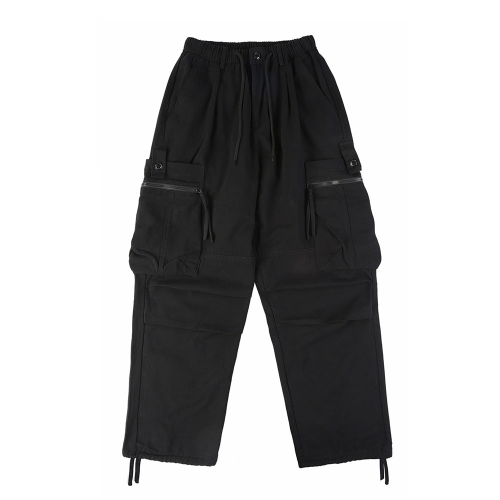 Fashion Loose Wide-leg Overalls Trendy Men