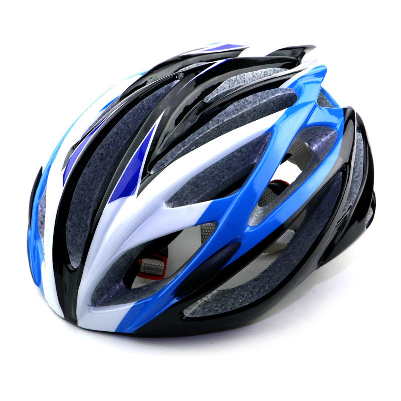 casco integrado para bicicleta