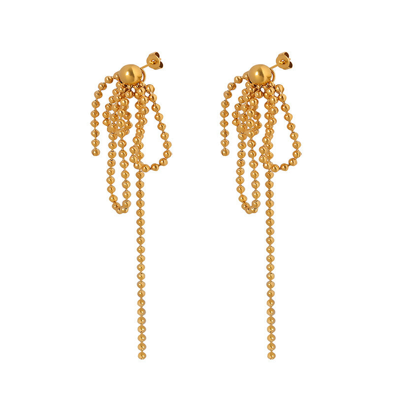 Boucles d'oreilles à pampilles pour femmes de style ethnique