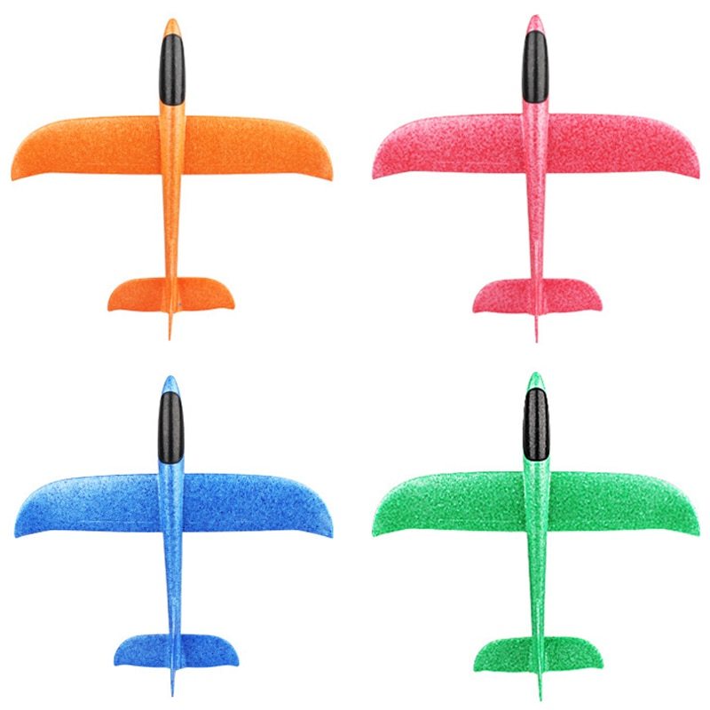 Lanzamiento manual de avión de espuma voladora