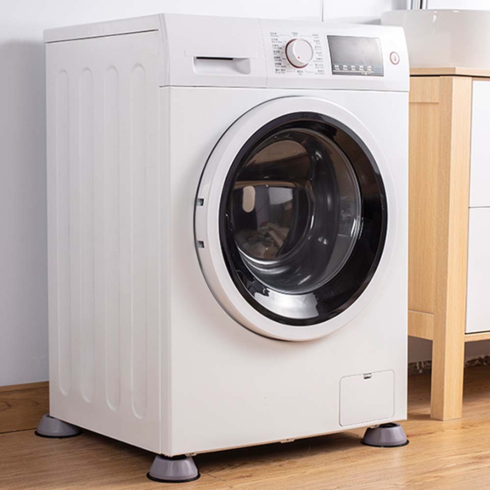 Almohadillas universales antivibración para pies, alfombrilla de goma para lavadora, almohadilla antivibración para secadora, Base de refrigerador, almohadilla antideslizante fija, 4 Uds.
