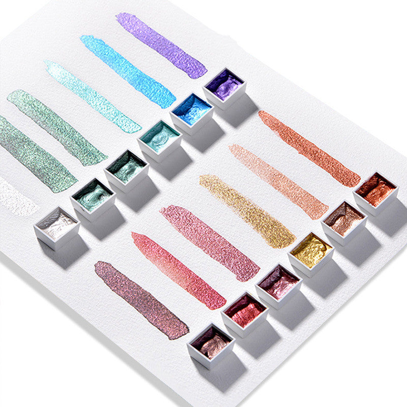 Costume de pigment pour sous-paquet d'aquarelle solide