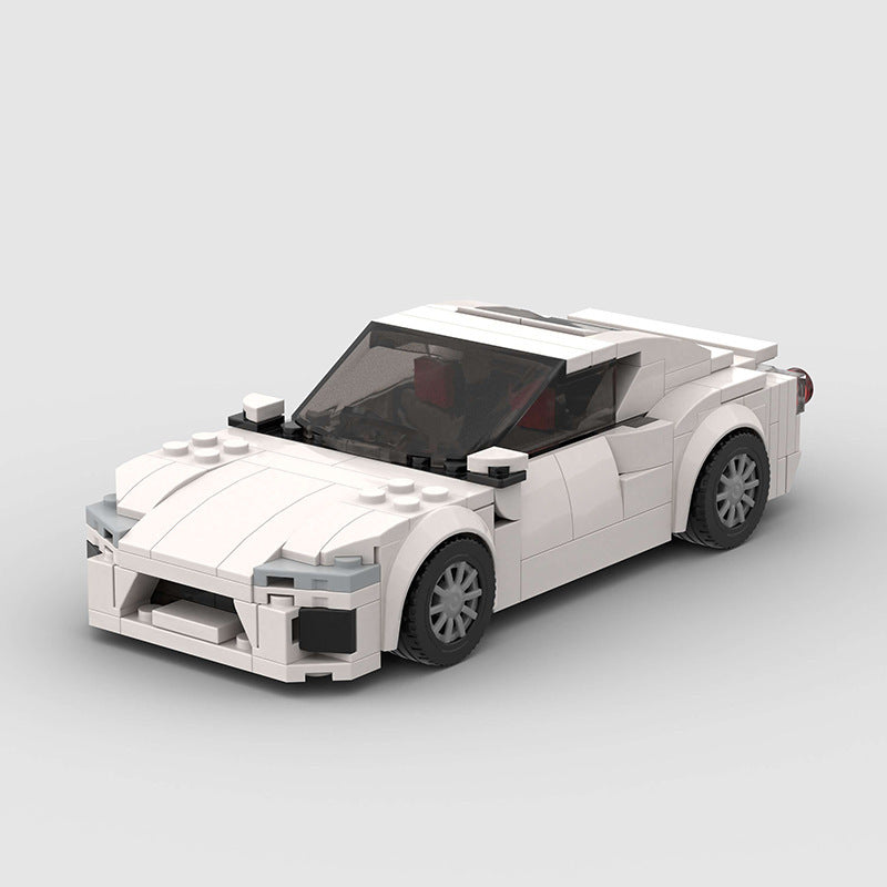 Compatible avec les jouets pour enfants de course de supercars à petites particules