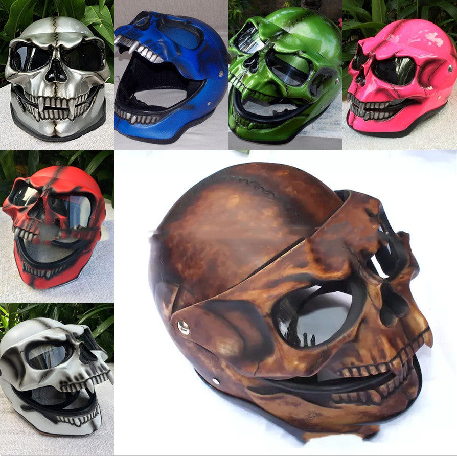 Masque de casque tête de mort d'Halloween européen et américain
