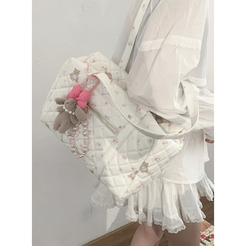 Sac de banlieue à une épaule pour fille de grande capacité High Sense