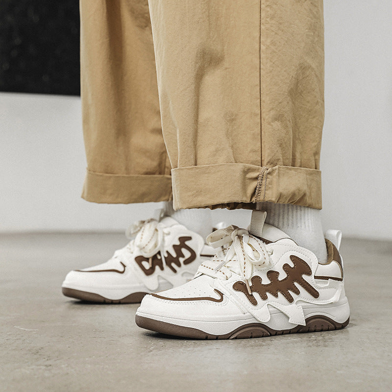 Zapatos de skate deportivos informales, versátiles y de moda para hombre