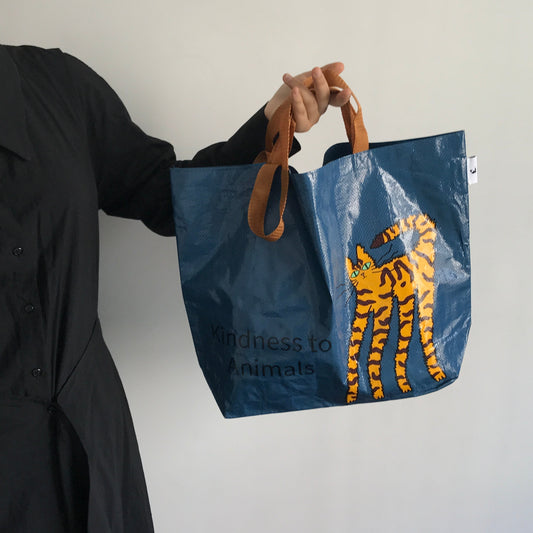 Sac tissé portatif réutilisable de protection de l'environnement d'épaule de cadeau