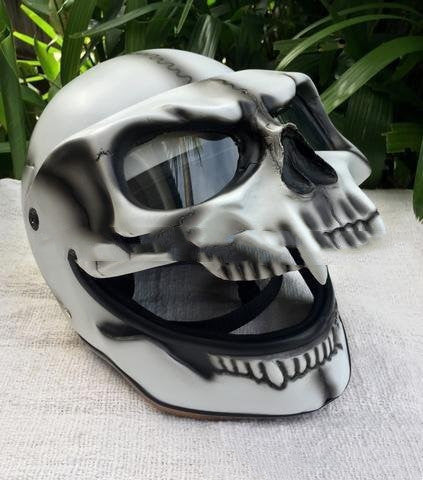Masque de casque tête de mort d'Halloween européen et américain