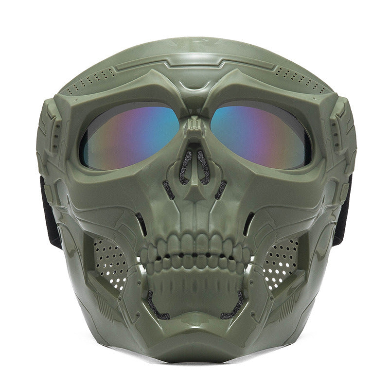 Lunettes coupe-vent Skull Riding Mirror unisexe