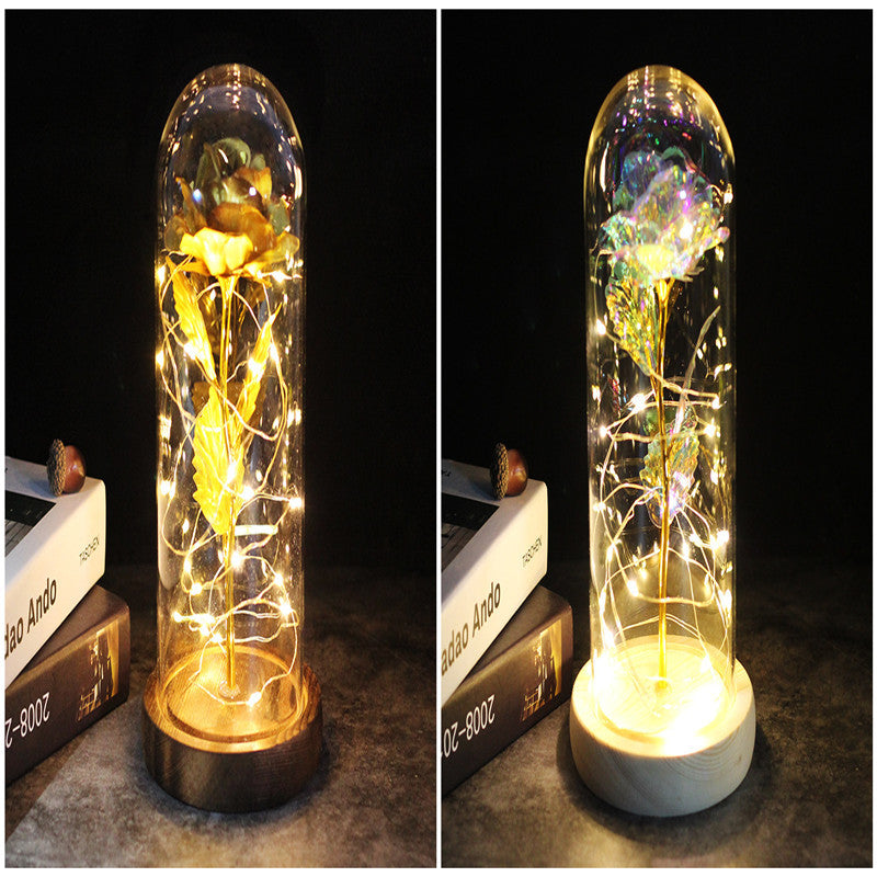 Cubierta de cristal del Principito Rosa