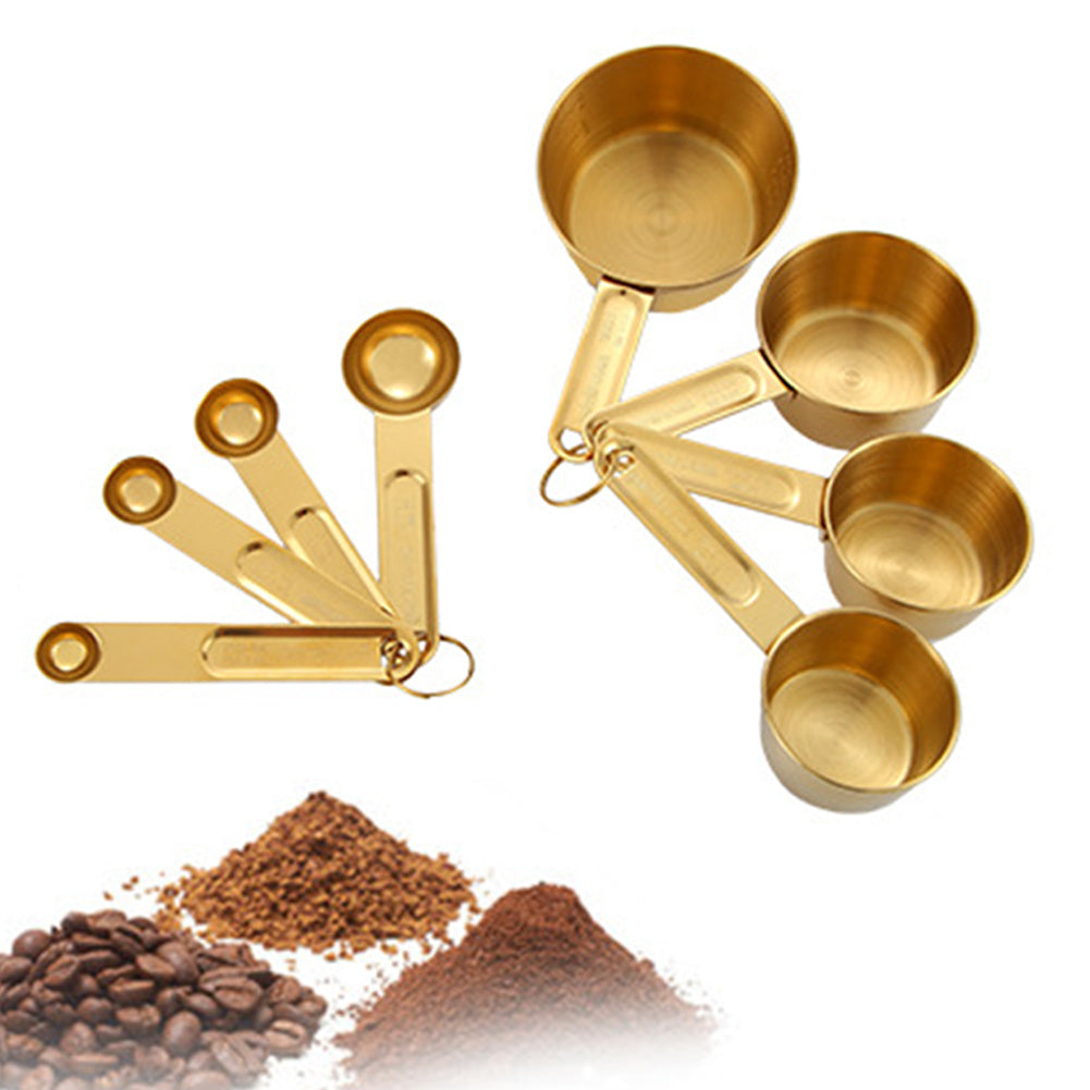 Cuillères à mesurer en acier inoxydable, balance de cuisine, cuillère à café, outil de cuisine pour barman
