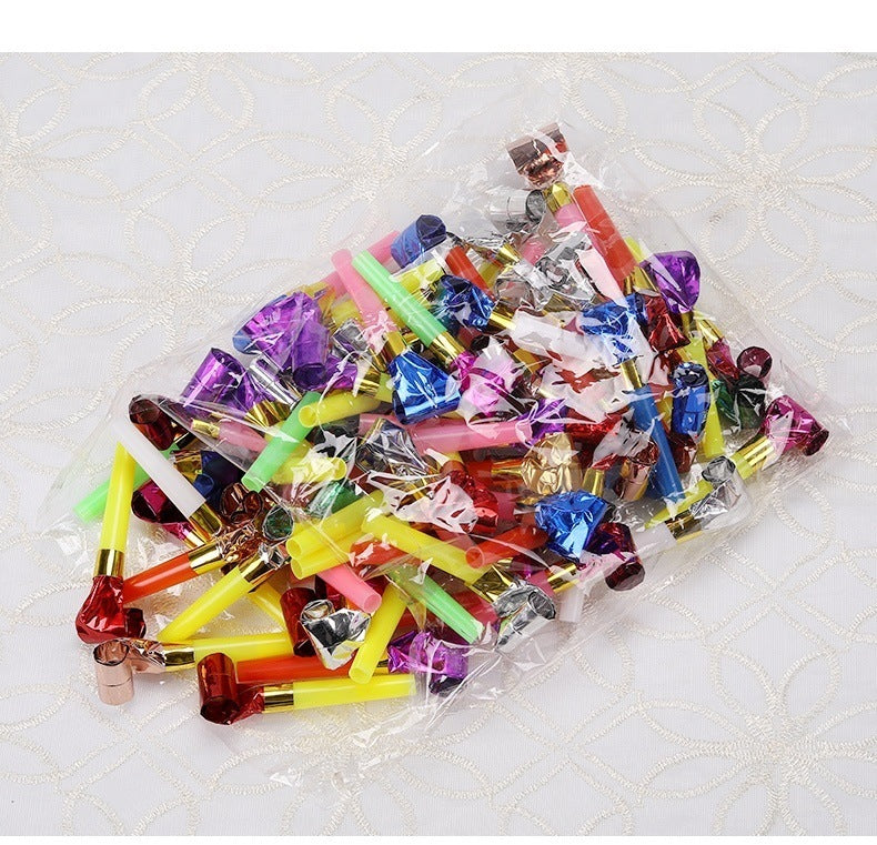 Dragon Blow Roll Jouet pour enfants Dessin animé Fête d'anniversaire amusante
