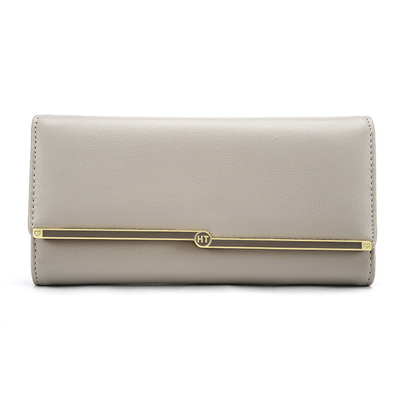 Portefeuille mode Long portefeuille femme Simple porte-carte